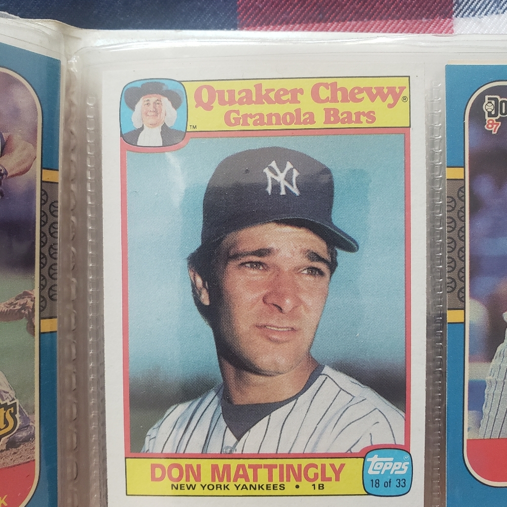 Don Mattingly vintage tribute collection.